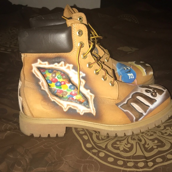m&m timberland boots